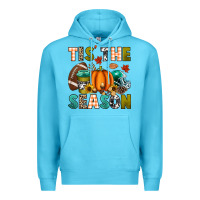 Ocean Blue Tis' the season Premium Hoodie - texasbilliewilder