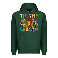 Sports Green Tis' the season Premium Hoodie - texasbilliewilder