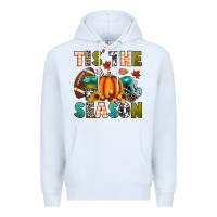 White Tis' the season Premium Hoodie - texasbilliewilder