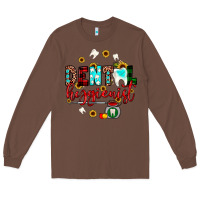 Chestnut Christmas dental hygienist Long Sleeve Tee - JahusDesignShop