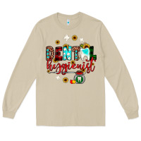 Mushroom Christmas dental hygienist Long Sleeve Tee - JahusDesignShop