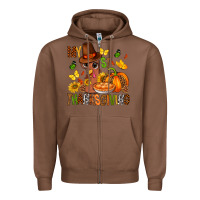 Chestnut my first thanksgiving bbs Zipper Hoodie - BundleAndBundleShop