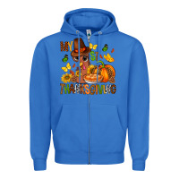 True Royal my first thanksgiving bbs Zipper Hoodie - BundleAndBundleShop