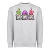 Heather Grey easter gnomes spring Heavyweight Sweatshirt - Jasminsmagicworld