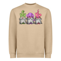 Mushroom easter gnomes spring Heavyweight Sweatshirt - Jasminsmagicworld