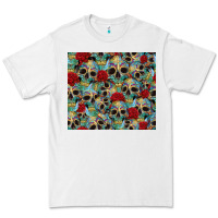 White sugar skulls roses tumbler 3 Premium Tee - CTS Tumbler Store