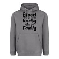 Storm Blood Makes You Related Makes You Family Heavyweight Hoodie - Bettercallsaul