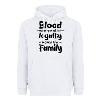 White Blood Makes You Related Makes You Family Heavyweight Hoodie - Bettercallsaul