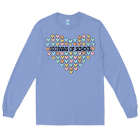 Colony Blue 100 days of school Long Sleeve Tee - MaliasSmallBusiness