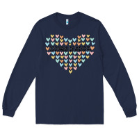 Navy 100 days of school Long Sleeve Tee - MaliasSmallBusiness