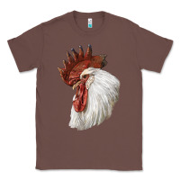 Chestnut Leghorn Rooster Head Classic Tee - LillyAllenDesigns