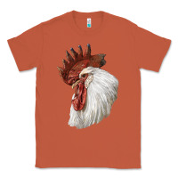 Copper Leghorn Rooster Head Classic Tee - LillyAllenDesigns