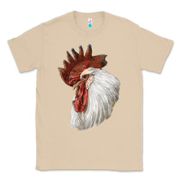Mushroom Leghorn Rooster Head Classic Tee - LillyAllenDesigns