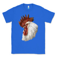 True Royal Leghorn Rooster Head Classic Tee - LillyAllenDesigns