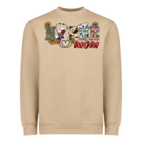 Mushroom western nurse mom Heavyweight Sweatshirt - BarkalooDesign