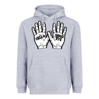 Heather Grey Cult of Klaus Umbrella Heavyweight Hoodie - Bettercallsaul
