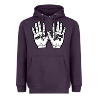 Plum Cult of Klaus Umbrella Heavyweight Hoodie - Bettercallsaul