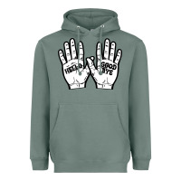 Sage Cult of Klaus Umbrella Heavyweight Hoodie - Bettercallsaul