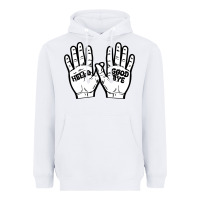 White Cult of Klaus Umbrella Heavyweight Hoodie - Bettercallsaul