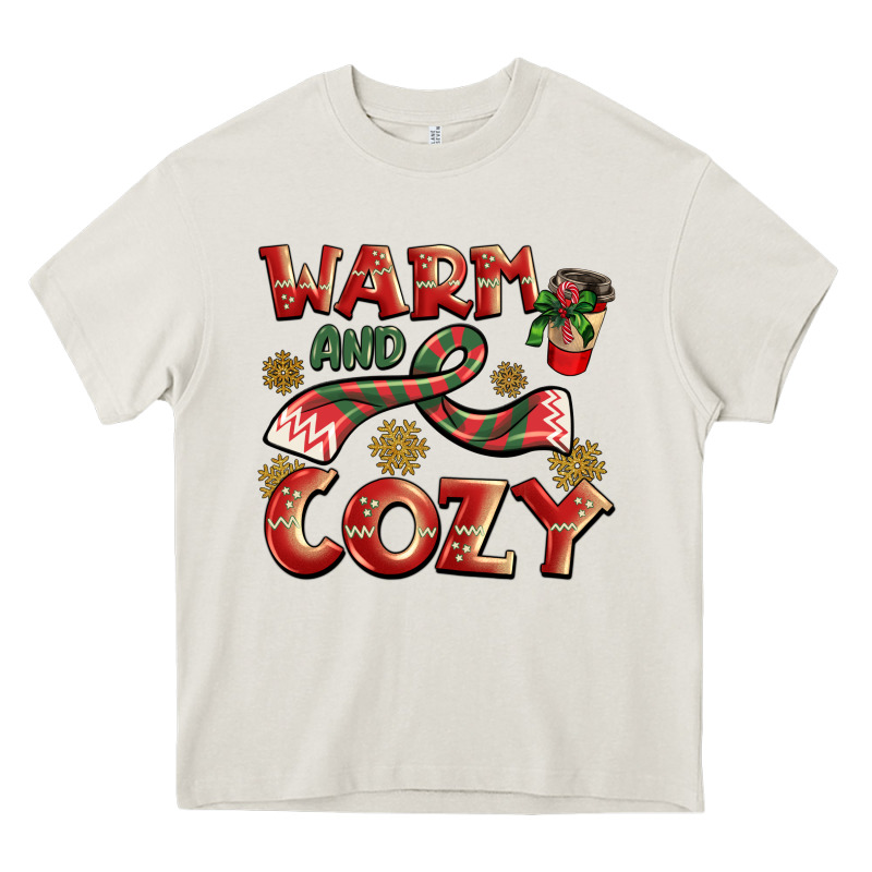 Warm And Cozy Heavy Core Tee by BarkalooDesign | Teevron