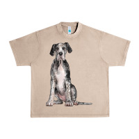 French Oak Great Dane Dog Urban Heavy Tee - LillyAllenDesigns