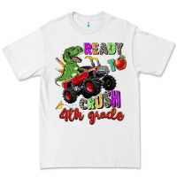 White ready to crush 4th grade Premium Tee - Zillion Design Studio
