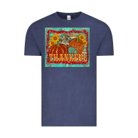 Vintage Denim pumpkin sunflower tumbler Vintage Tee - AdoDesignShop