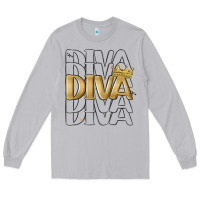 Moon Dust diva Long Sleeve Tee - MaliasSmallBusiness