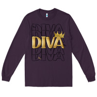 Plum diva Long Sleeve Tee - MaliasSmallBusiness