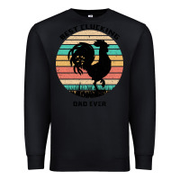 Black Best Clucking Dad Ever Premium Sweatshirt - Bettercallsaul