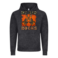 Vintage Black my dad rock Vintage Hoodie - Artiststas