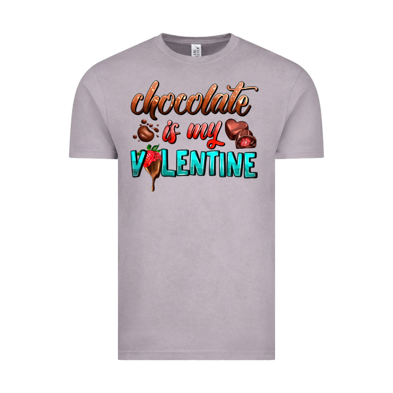 Chocolate Is My Valentine Vintage Tee by AdoDesignShop | Teevron