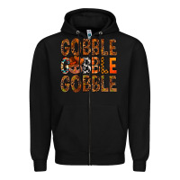 Black western gobble with turkey bbs Zipper Hoodie - BundleAndBundleShop