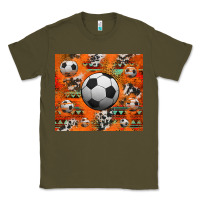 Army Green soccer aztec glitter tumbler Classic Tee - Jasminsmagicworld