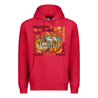 Cardinal Thankful Premium Hoodie - texasbilliewilder