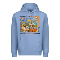 Colony Blue Thankful Premium Hoodie - texasbilliewilder