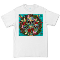 White sugar skulls tumbler 3 Premium Tee - CTS Tumbler Store
