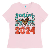 Bubblegum Pink senior mom 2024 tbw Ladies Tee - texasbilliewilder