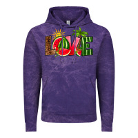 Cloud Purple love watermelon Vintage Hoodie - RanaPortraitStore