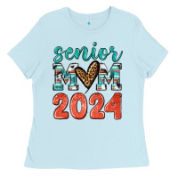 Baby Blue senior mom 2024 tbw Ladies Tee - texasbilliewilder
