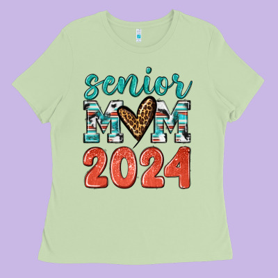 Senior Mom 2024 Tbw Ladies Tee Designed By Texasbilliewilder