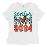 White senior mom 2024 tbw Ladies Tee - texasbilliewilder