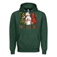 Sports Green tis' the season baseball christmas cakes bbs Zipper Hoodie - BundleAndBundleShop