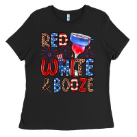 Black red white and booze Ladies Tee - Zillion Design Studio