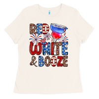 Bone red white and booze Ladies Tee - Zillion Design Studio