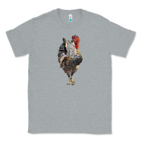 Heather Grey cream legbar rooster Classic Tee - LillyAllenDesigns