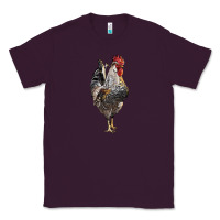 Plum cream legbar rooster Classic Tee - LillyAllenDesigns