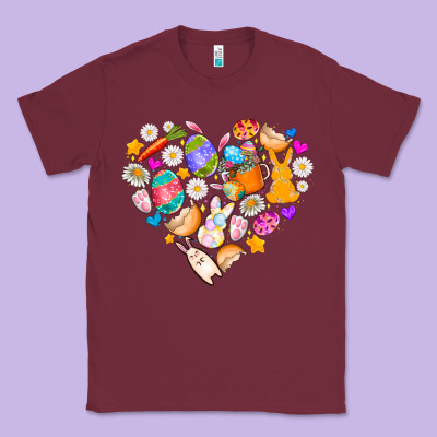 Easter Love Classic Tee Designed By Cowhidedigitalart