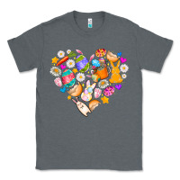 Charcoal Heather Easter Love Classic Tee - CowhideDigitalArt