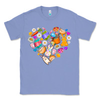 Colony Blue Easter Love Classic Tee - CowhideDigitalArt